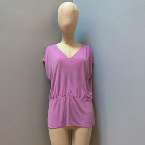 Ann Taylor Lilac Sleeveless Top - Large